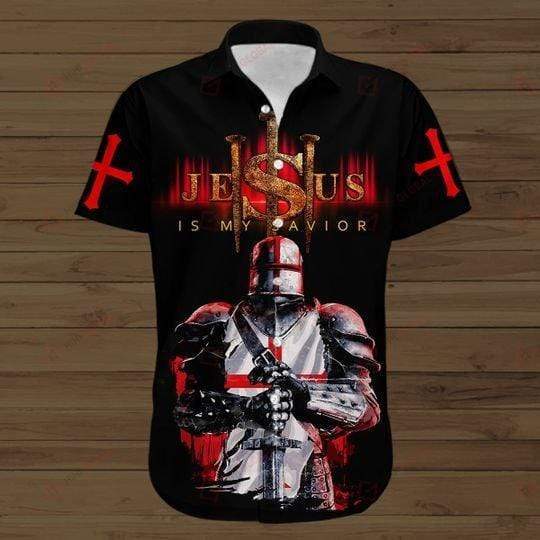 Knights Templar Jesus Hawaiian Shirt Pre10162 Knights Templar Jesus Hawaiian Shirt Pre10162