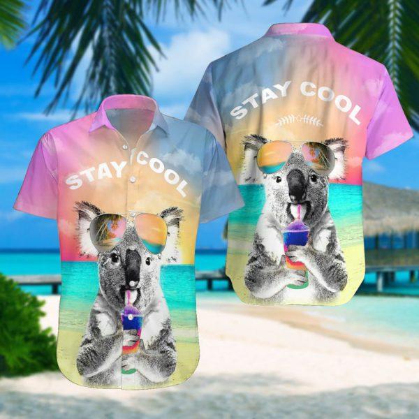 Koala Stay Cool Hawaiian Shirt Pre11179 Koala Stay Cool Hawaiian Shirt Pre11179
