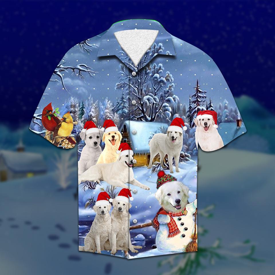 Kuvasz Christmas Hawaiian Shirt Pre12771