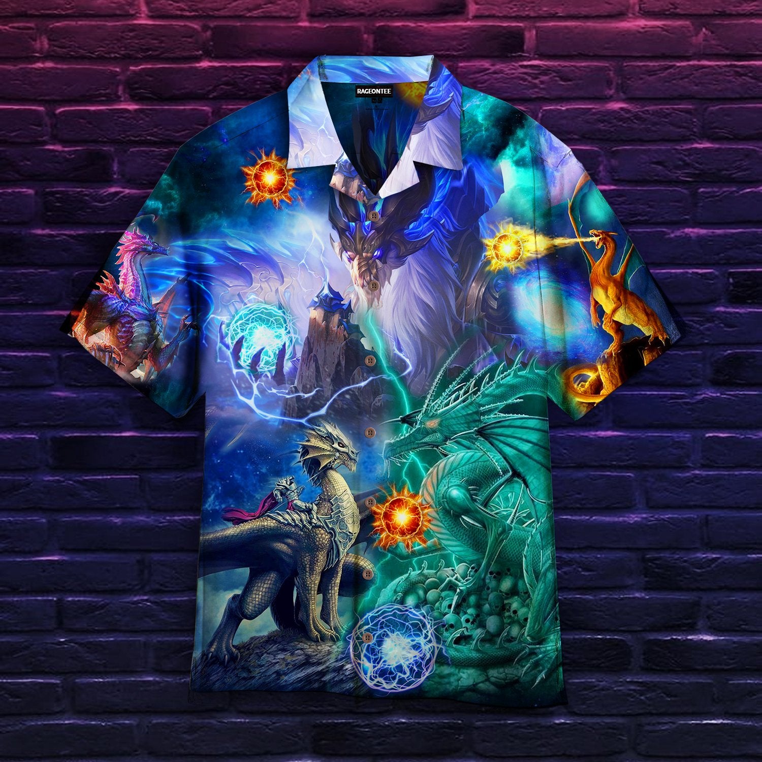 Legend Dragons Hawaiian Shirt Pre11442