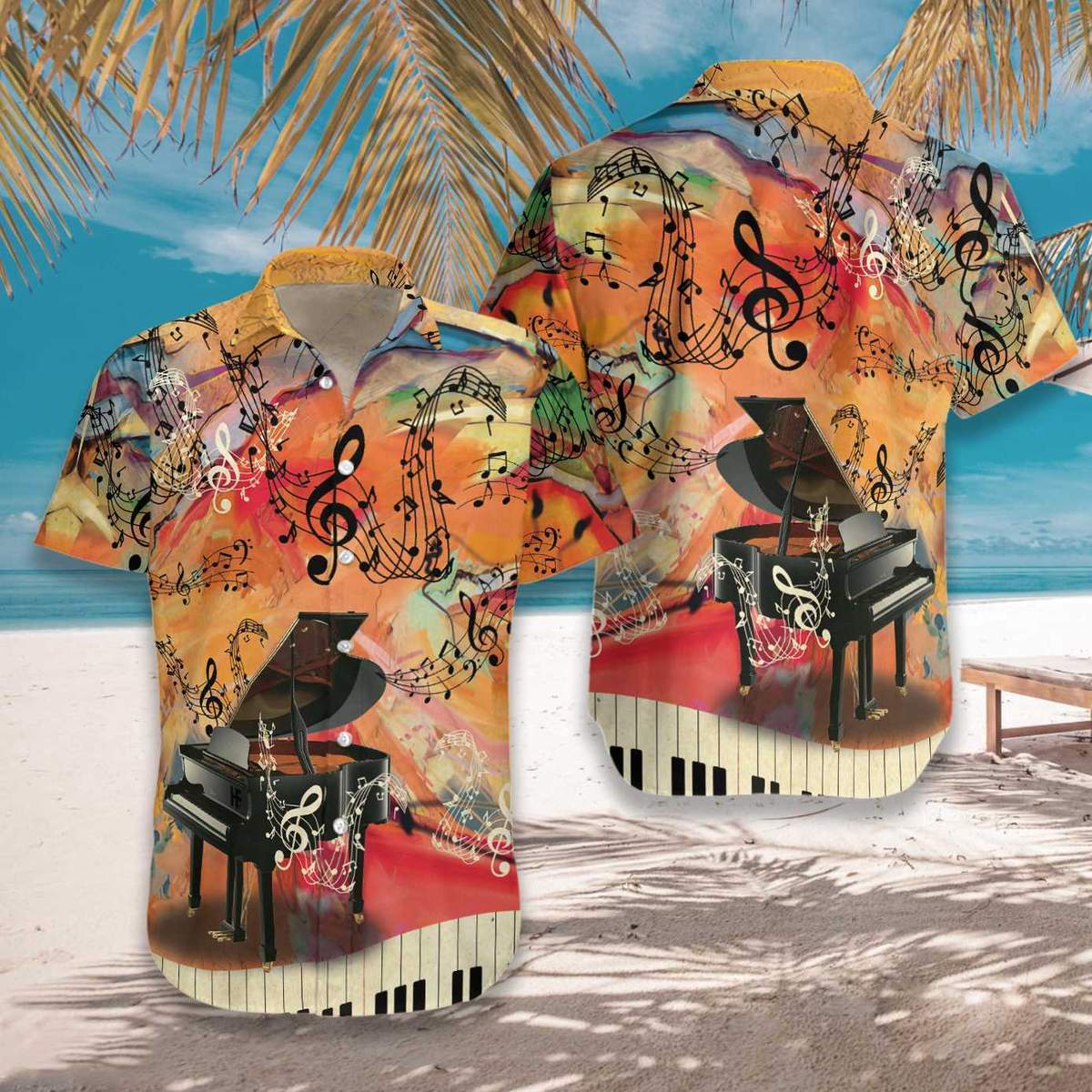 Let The Piano Guide You To The World Hawaiian Shirt Pre11225