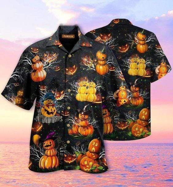 Lets Get Lit Halloween Hawaiian Shirt Pre11382