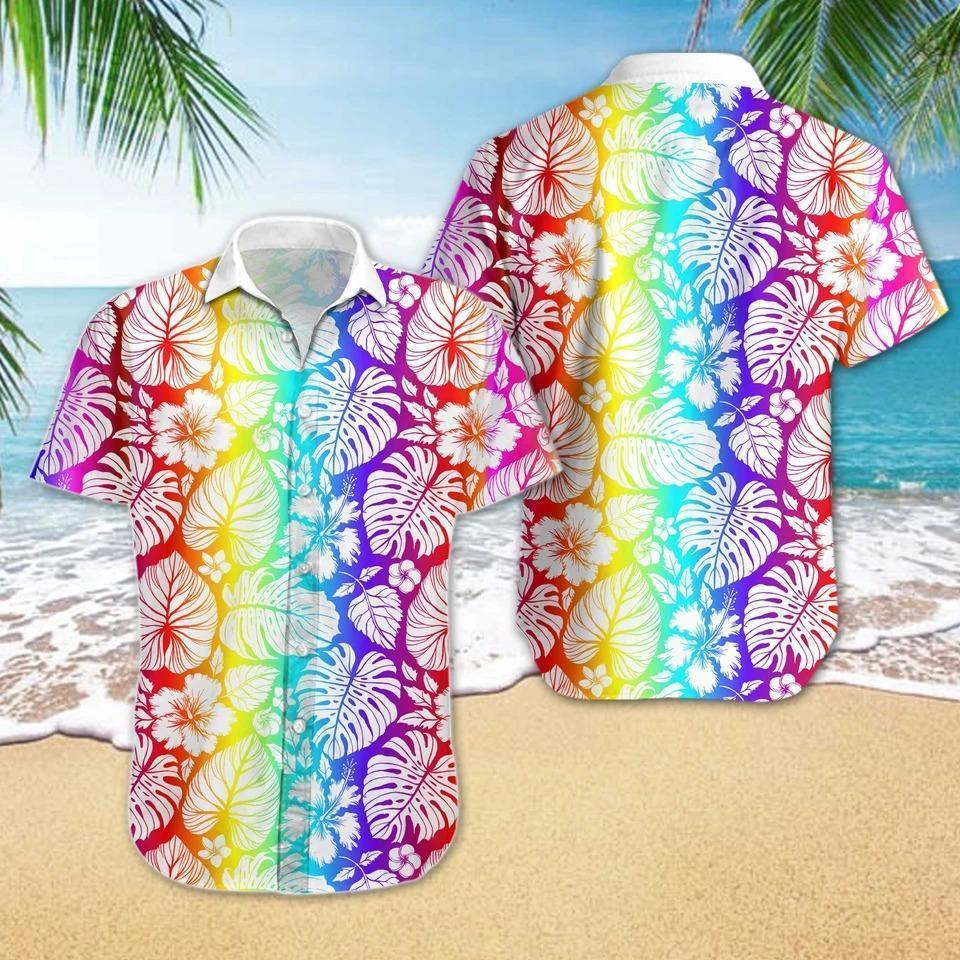 Lgbt Hawaiian Shirt Pre12677