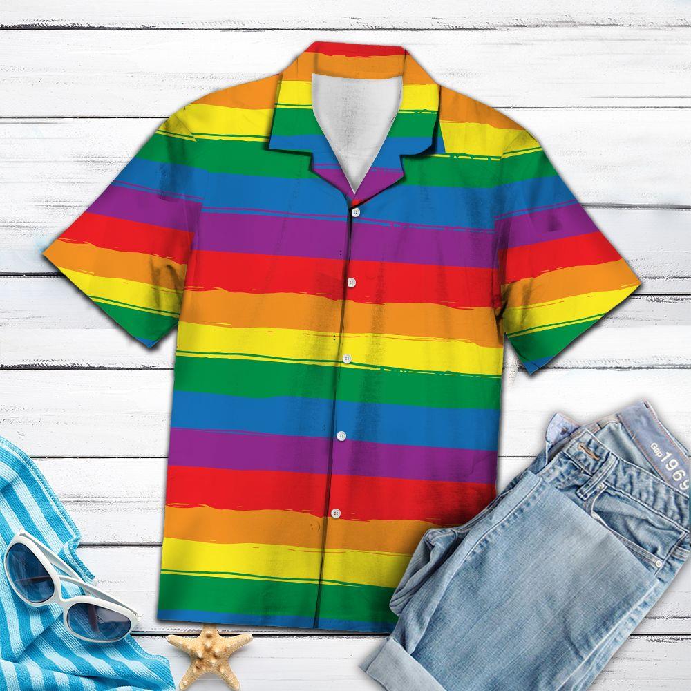 Lgbt Hawaiian Shirt Pre12687