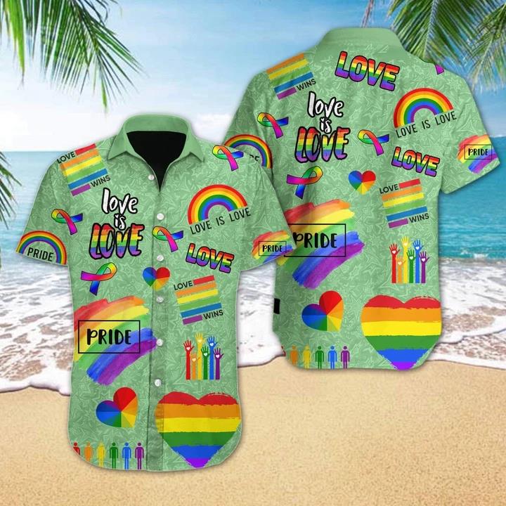 Lgbt Love Is Love Hawaiian Shirt Pre12725