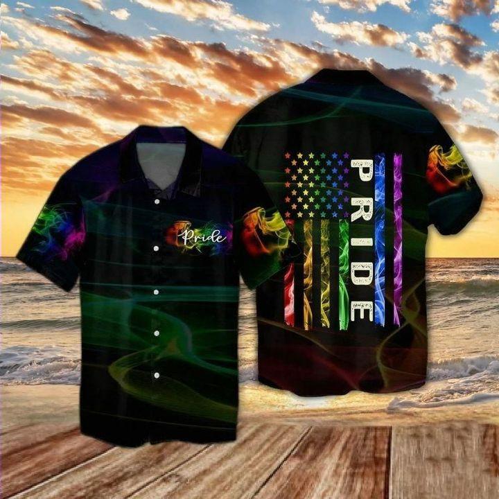 Lgbt Pride Flag Hawaiian Shirt Pre11402 Lgbt Pride Flag Hawaiian Shirt Pre11402