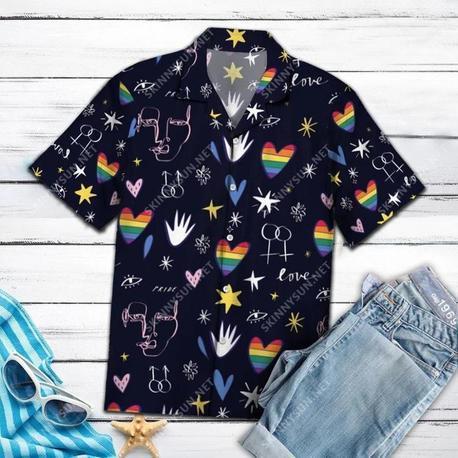 Lgbt Pride Hawaiian Shirt Pre11540