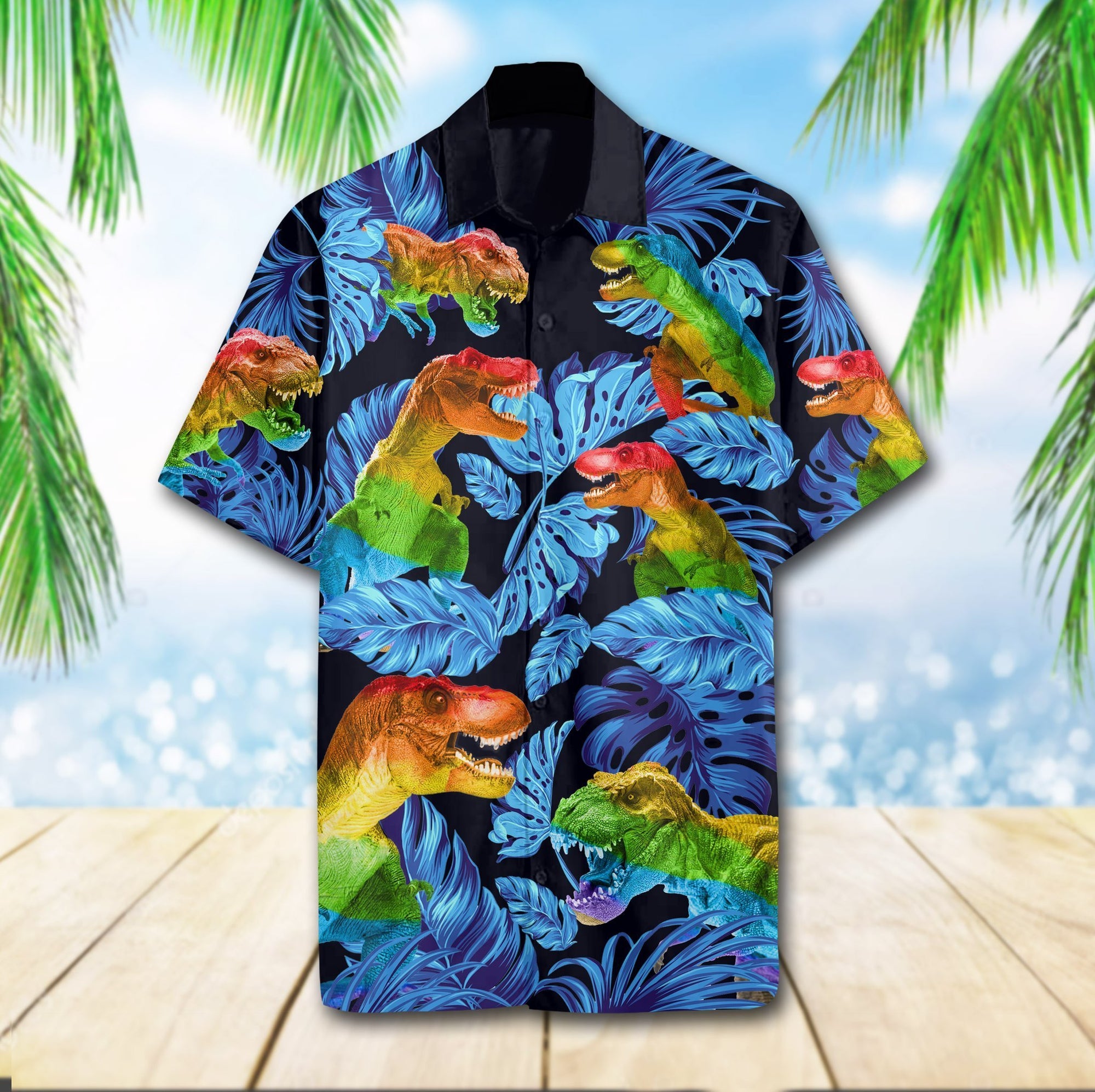 Lgbt T Rex Hawaiian Shirt Pre11562 Lgbt T Rex Hawaiian Shirt Pre11562
