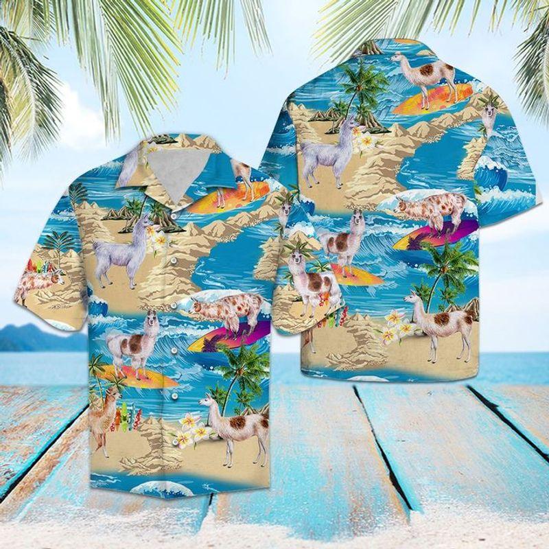 Liama Hawaiian Shirt Pre11423