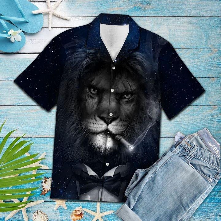 Lion Hawaiian Shirt Pre12680 Lion Hawaiian Shirt Pre12680
