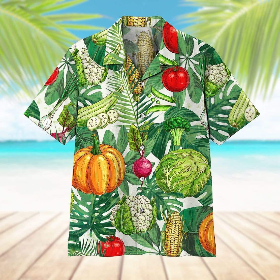 Live Healthy Hawaiian Shirt Pre10693