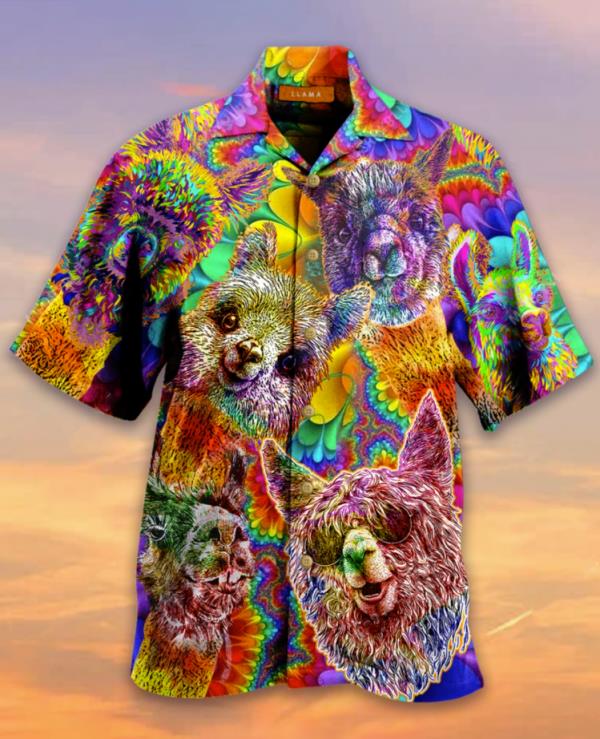 Llama Hawaiian Shirt Pre10408 Llama Hawaiian Shirt Pre10408
