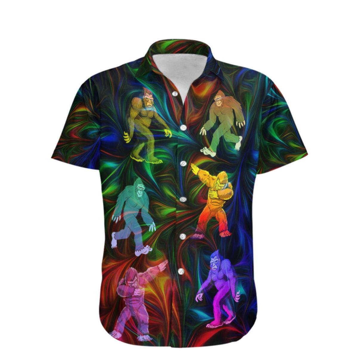Love Bigfoot Hawaiian Shirt Pre10483