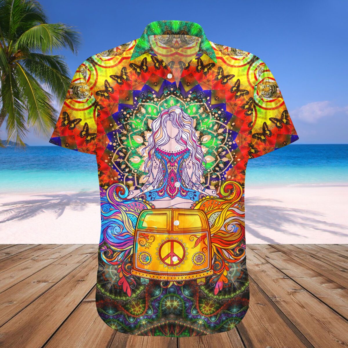 Love Hippie Hawaiian Shirt Pre10699 Love Hippie Hawaiian Shirt Pre10699