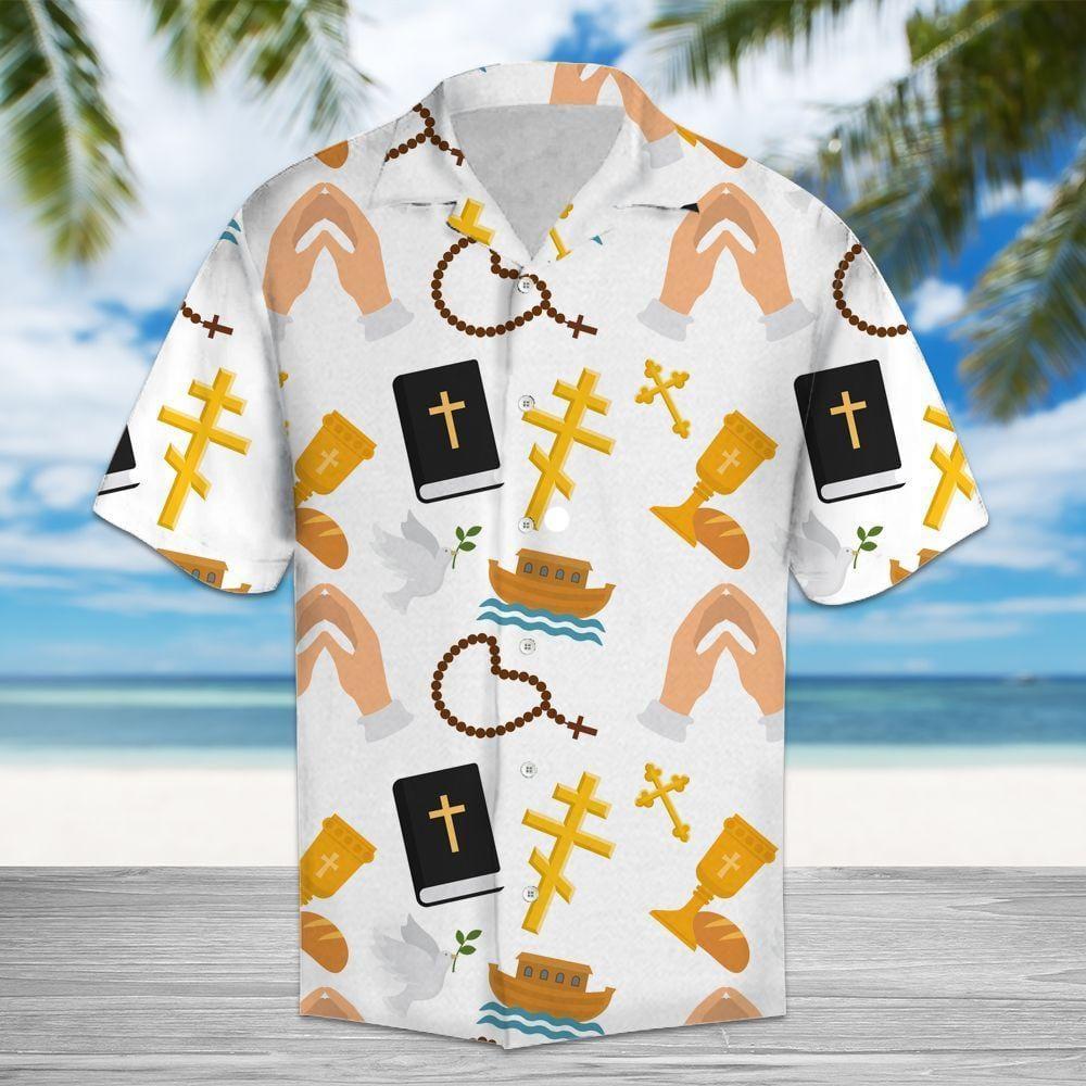 Love Jesus Pray For Peace Hawaiian Shirt Pre12698
