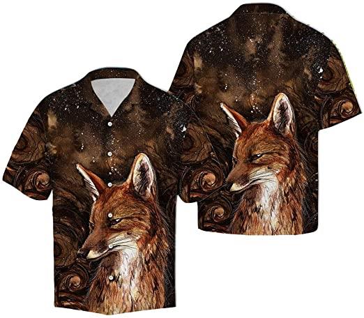 Lovely Fox Hawaiian Shirt Pre12710 Lovely Fox Hawaiian Shirt Pre12710