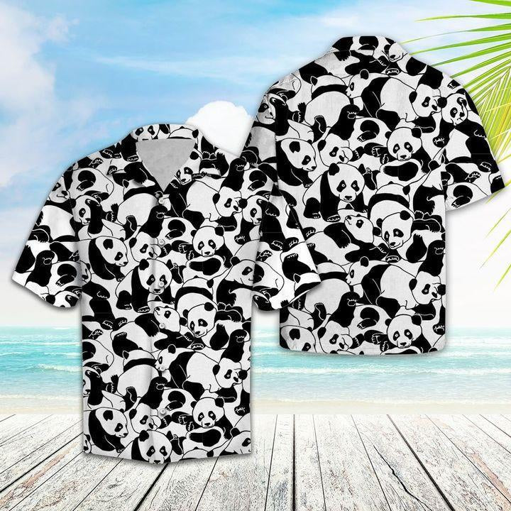 Lovely Panda Hawaiian Shirt Pre12662