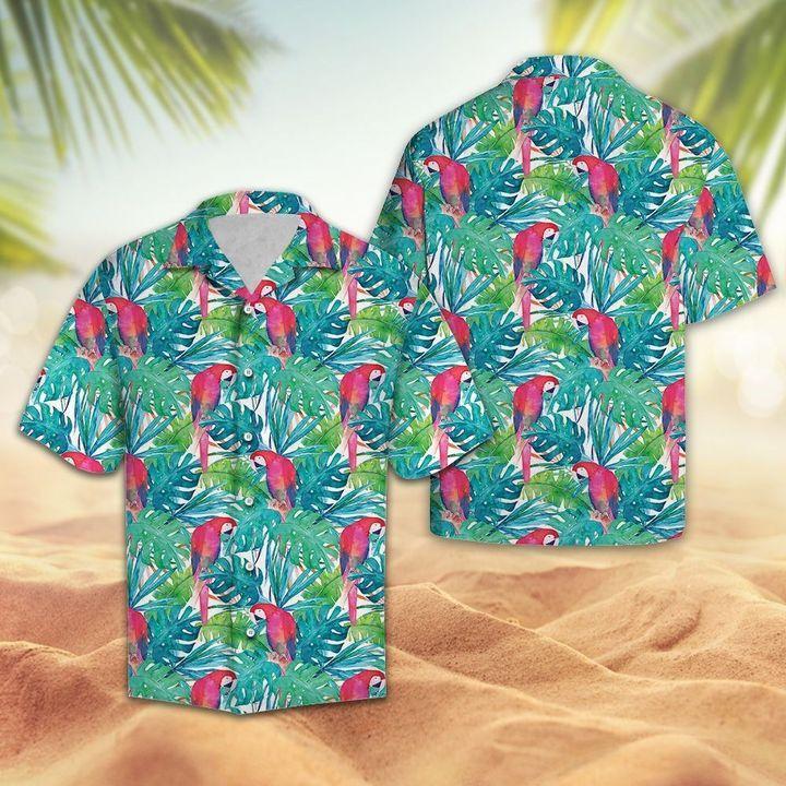 Macaw Hawaiian Shirt Pre12689