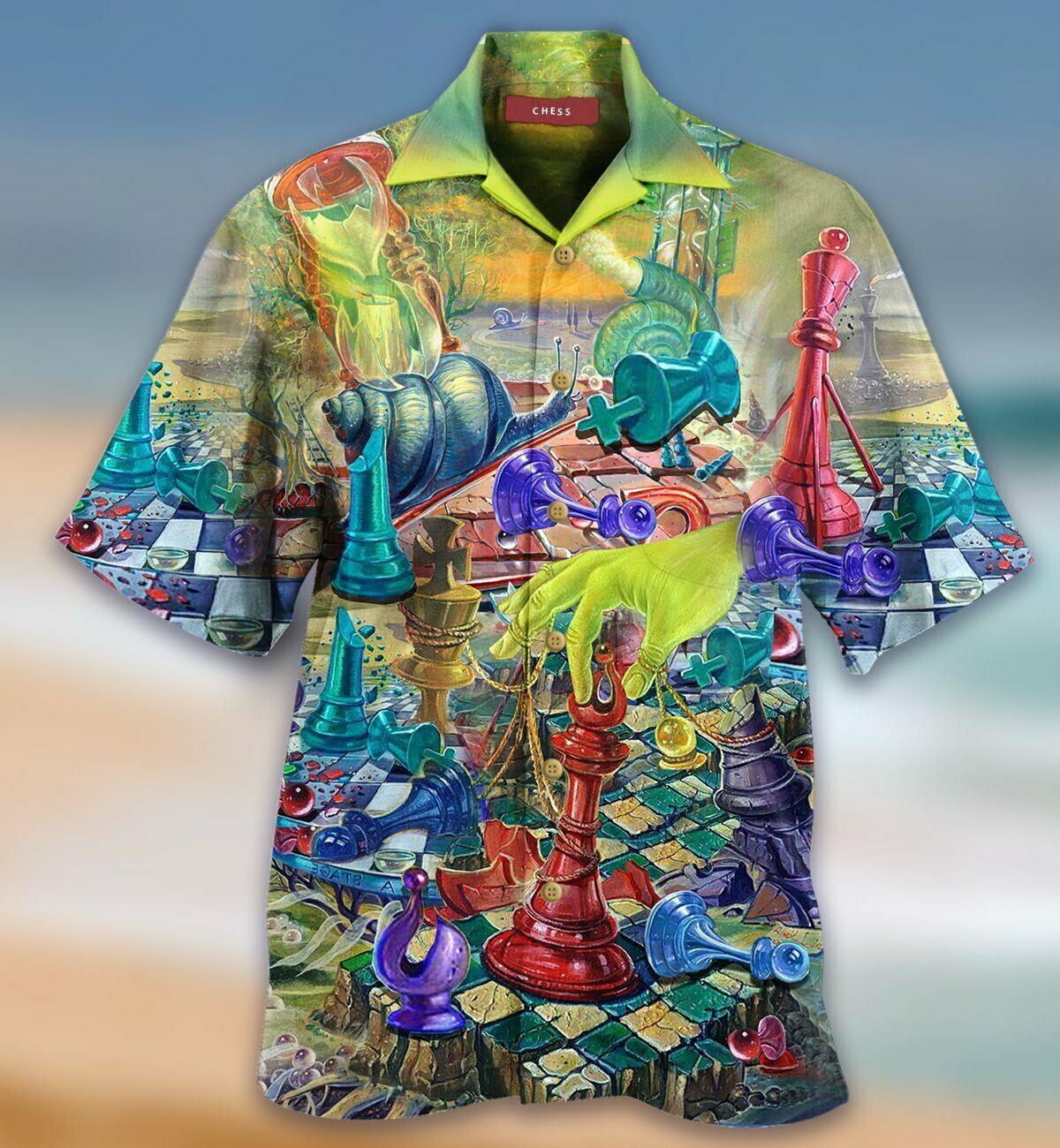 Magical Chess World Hawaiian Shirt Pre12702 Magical Chess World Hawaiian Shirt Pre12702