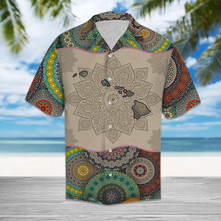 Mandala Hawaiian Shirt Pre12674