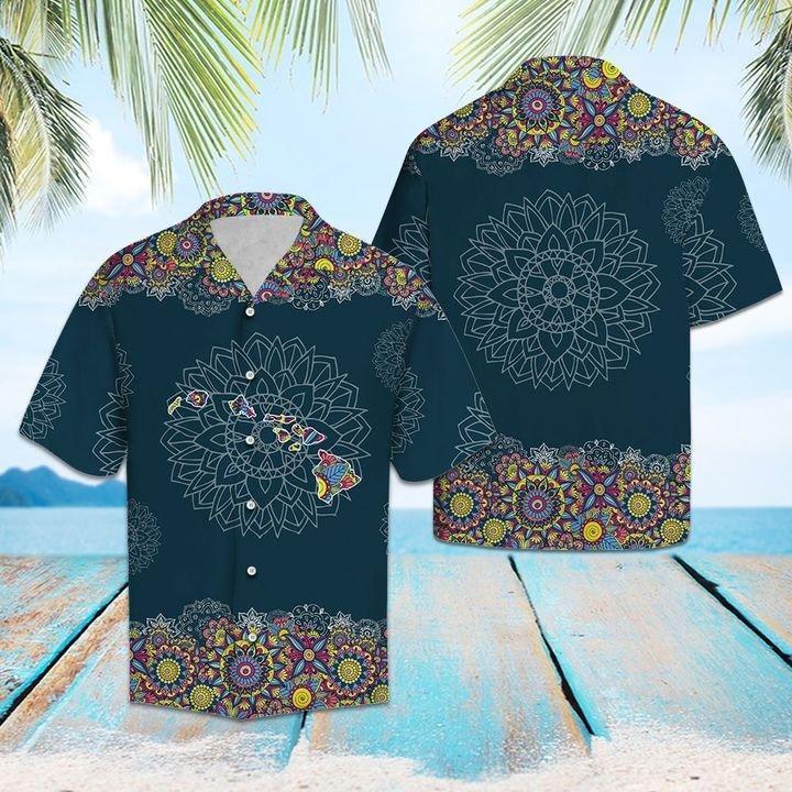 Mandala Hawaiian Shirt Pre12681