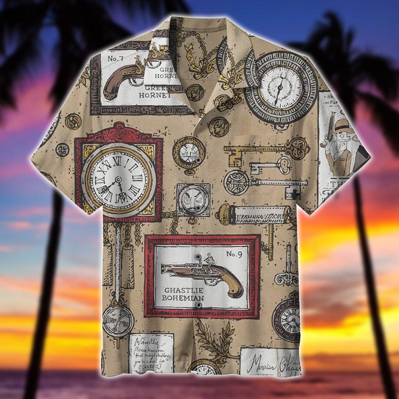 Mans Duel Hawaiian Shirt Pre10324