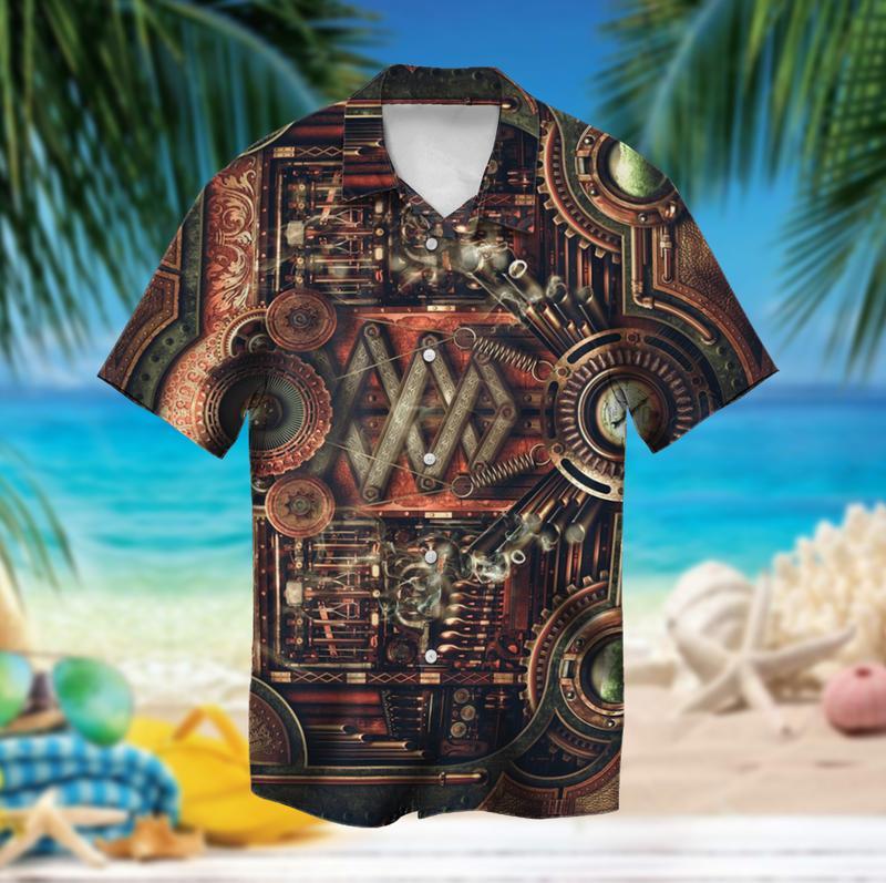 Mechanic Body Hawaiian Shirt Pre11102 Mechanic Body Hawaiian Shirt Pre11102