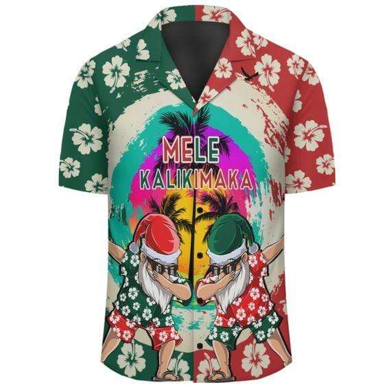Mele Kalikimaka Dabbing Santa Surfing Hawaiian Shirt Pre12613 1 » Cool Gifts for You - Mfamilygift Mele Kalikimaka Dabbing Santa Surfing Hawaiian Shirt Pre12613 1
