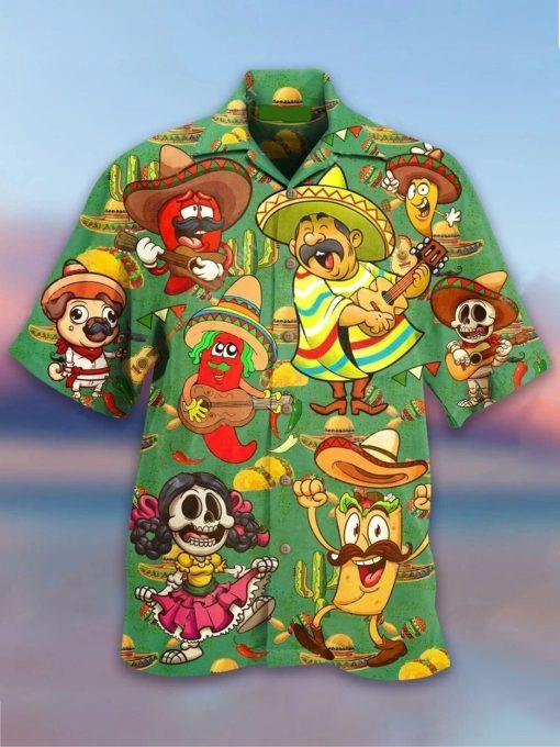Mexican Festival Taco Hawaiian Shirt Pre11651