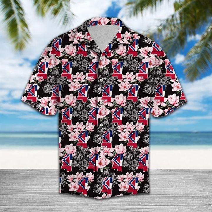 Mississippi Magnolia Hawaiian Shirt Pre12583