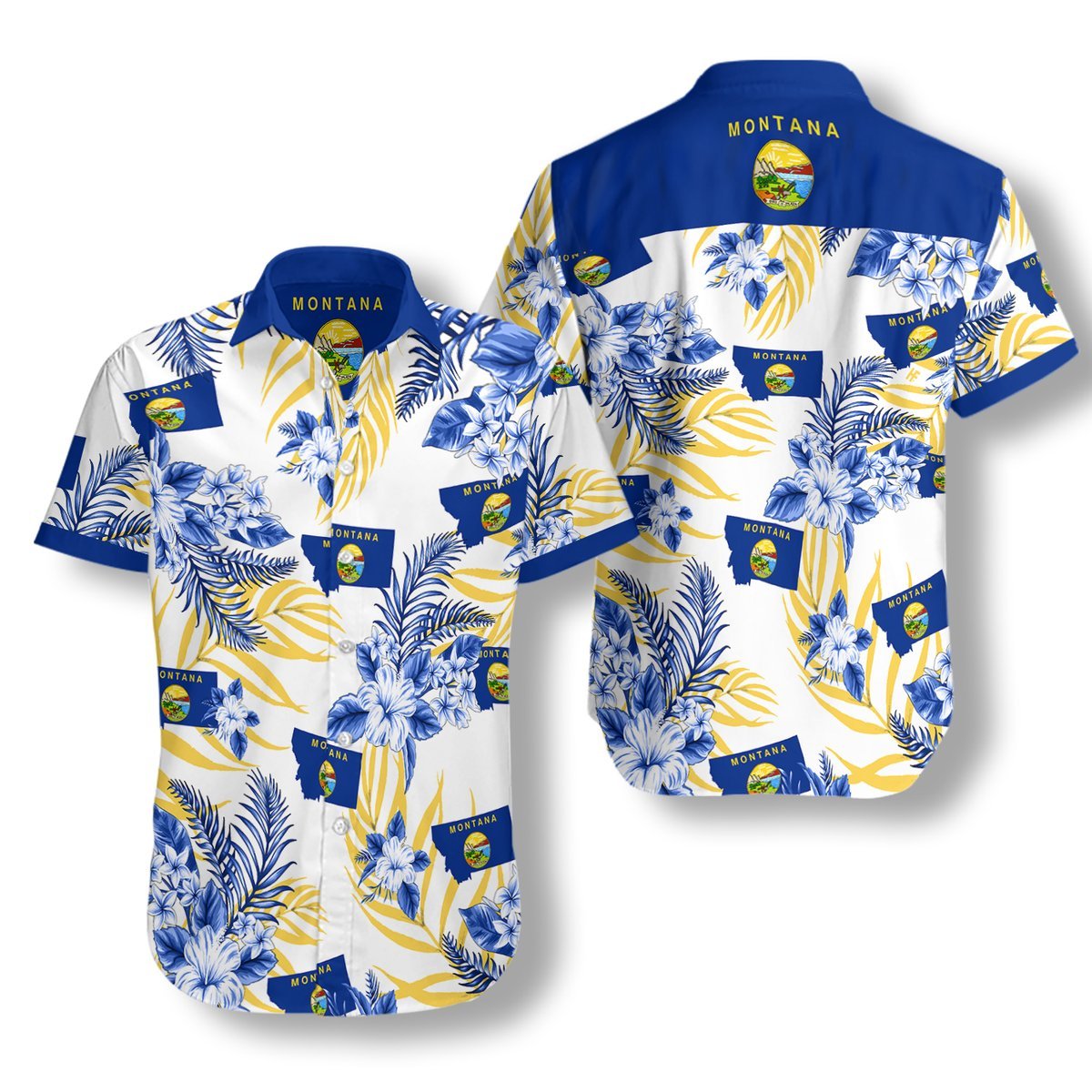 Montana Proud Hawaiian Shirt Pre11033