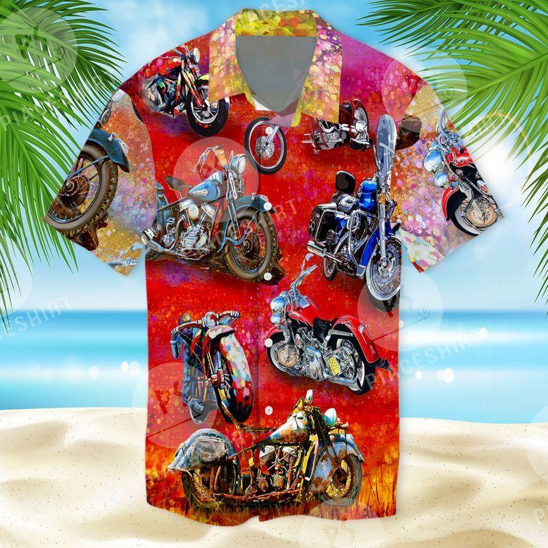 Motobike Hawaiian Shirt Pre11325 Motobike Hawaiian Shirt Pre11325