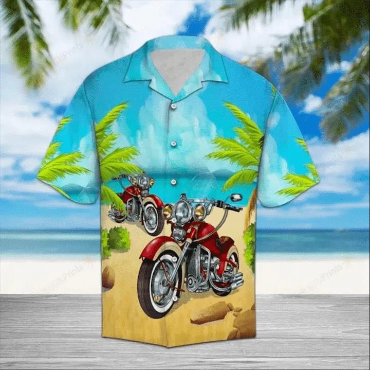 Motocycle Hawaiian Shirt Pre10695