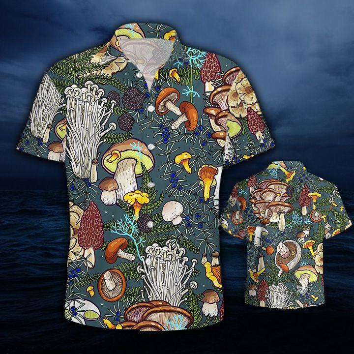 Mushroom Hawaiian Shirt Pre10612