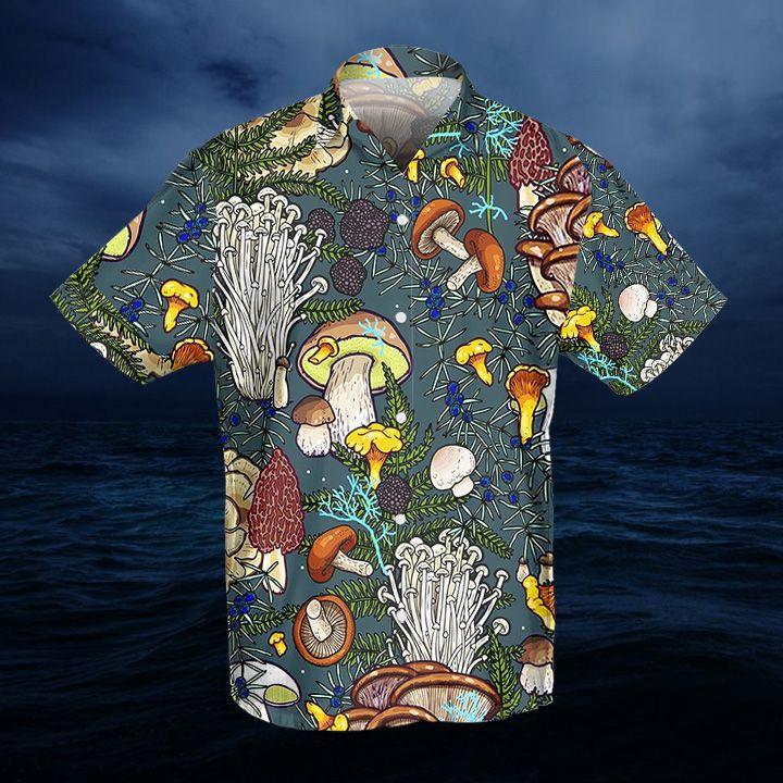 Mushroom Hawaiian Shirt Pre10612 1 » Cool Gifts for You - Mfamilygift Mushroom Hawaiian Shirt Pre10612 1