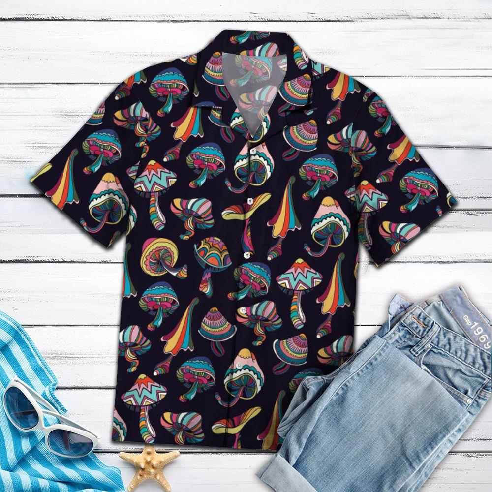 Mushroom Hawaiian Shirt Pre12592 Mushroom Hawaiian Shirt Pre12592