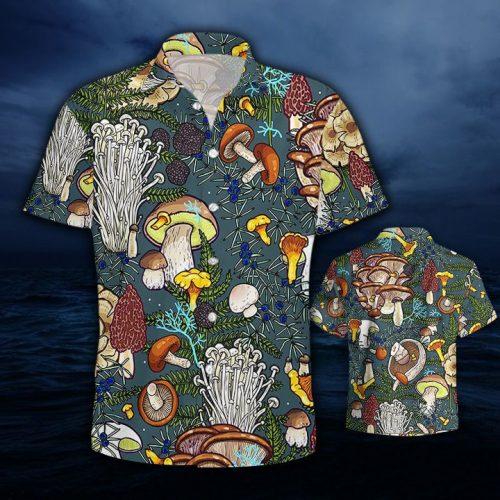 Mushroom Tropical Hawaiian Shirt Pre10787 Mushroom Tropical Hawaiian Shirt Pre10787