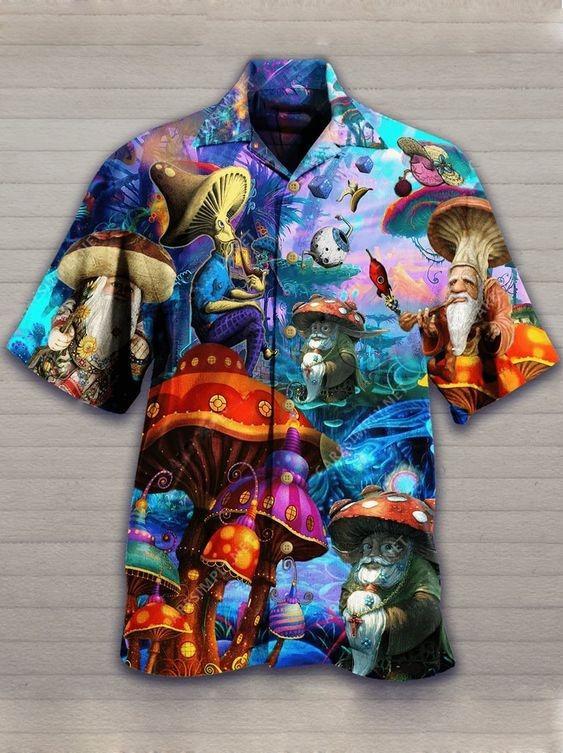 Mushrooms Hawaiian Shirt Pre12624 Mushrooms Hawaiian Shirt Pre12624