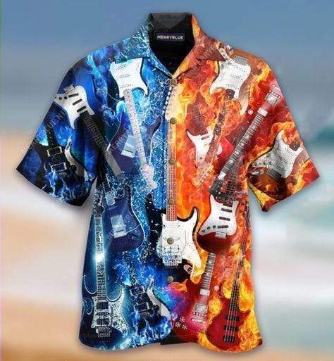 Music Is Life Guitar Hawaiian Shirt Pre12648