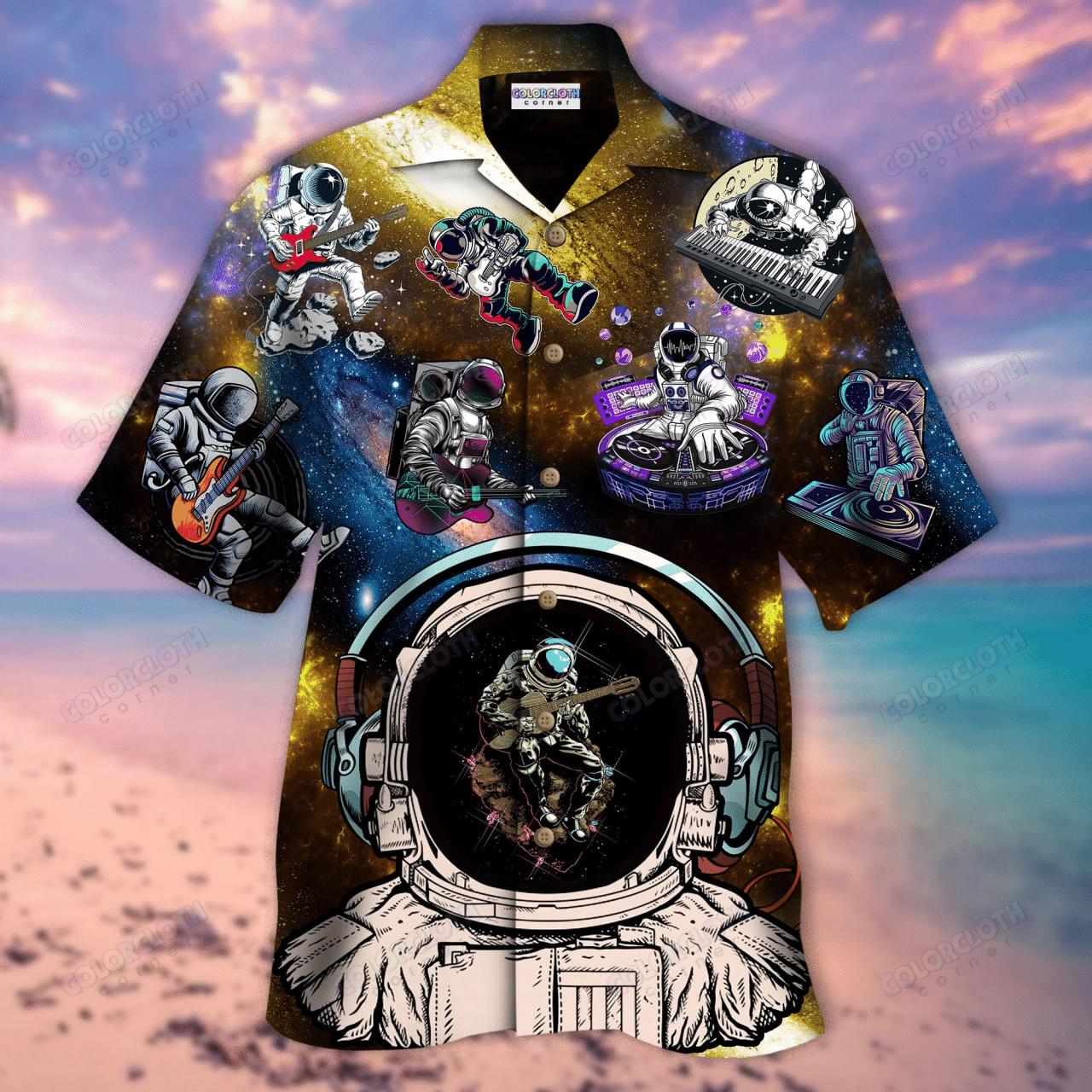 Music Space Hawaiian Shirt Pre10812