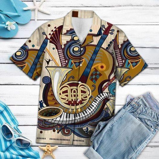 Musical Instrument Gallery Hawaiian Shirt Pre11637