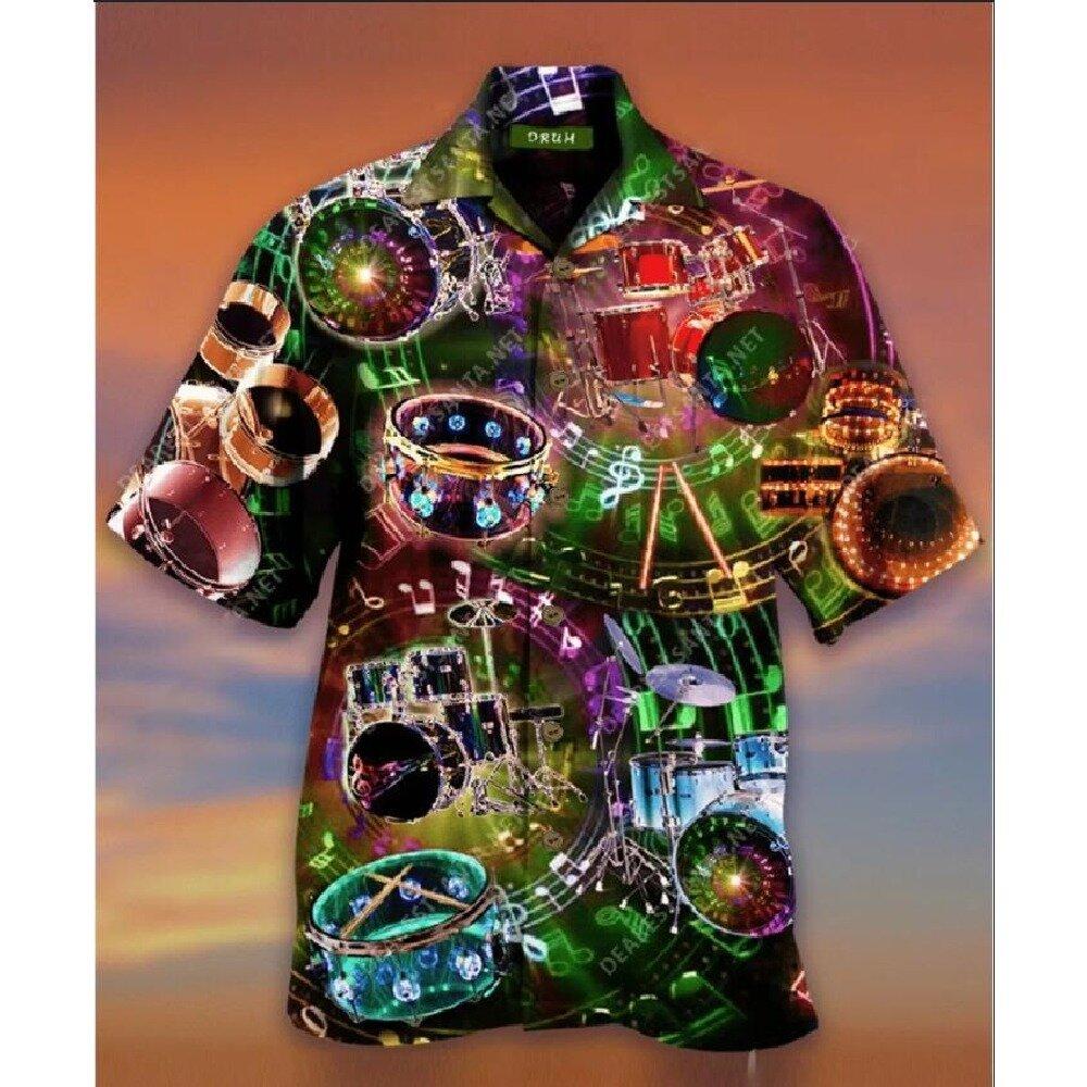 Musical Instrument Hawaiian Shirt Pre11213