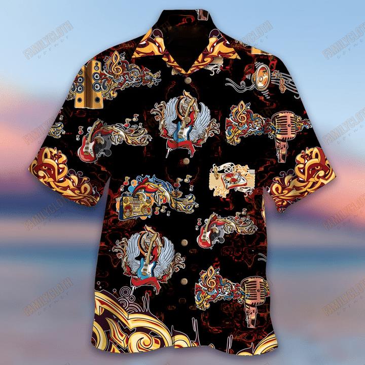 Musical Instrument Hawaiian Shirt Pre11679