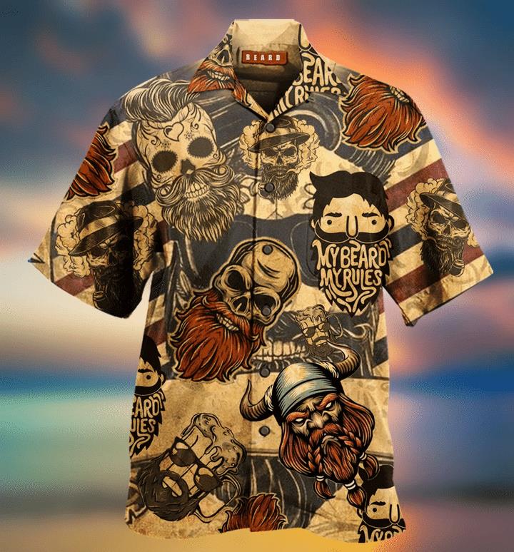 My Beard My Rules Hawaiian Shirt Pre12631 My Beard My Rules Hawaiian Shirt Pre12631