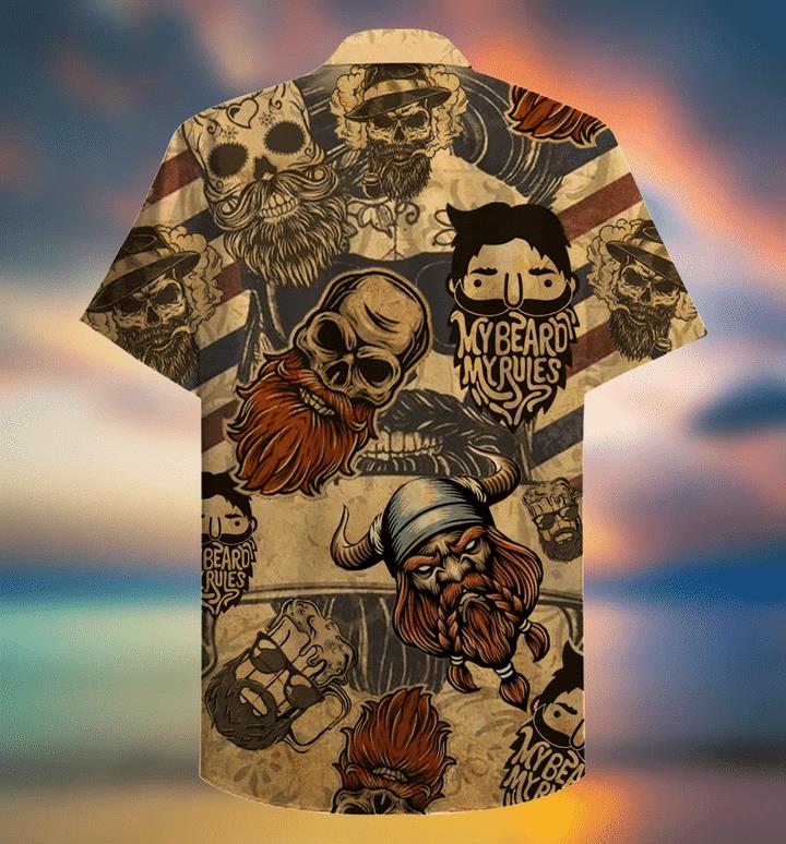 My Beard My Rules Hawaiian Shirt Pre12631 1 » Cool Gifts for You - Mfamilygift My Beard My Rules Hawaiian Shirt Pre12631 1