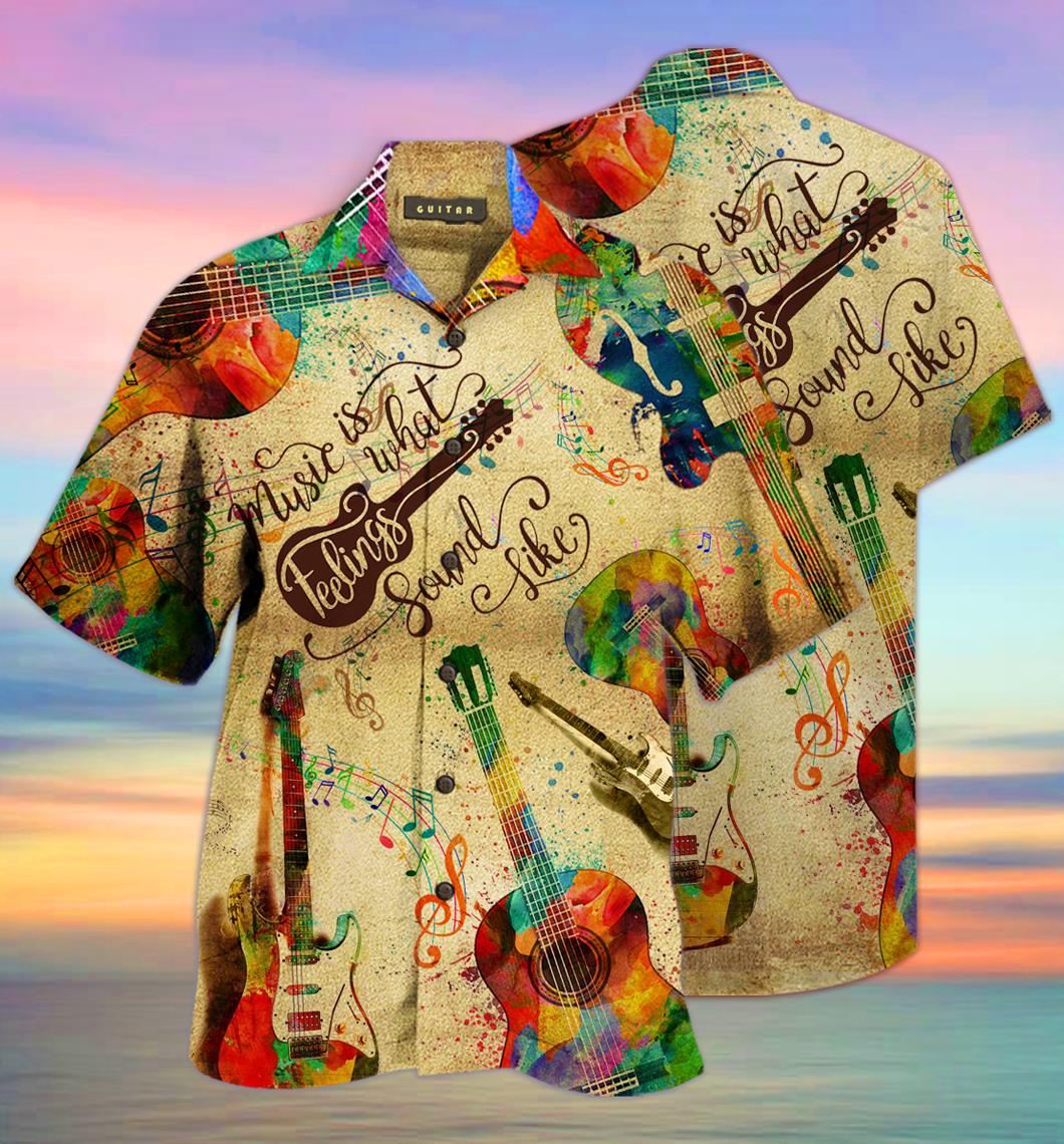 My Guitar Can Sing Hawaiian Shirt Pre11919