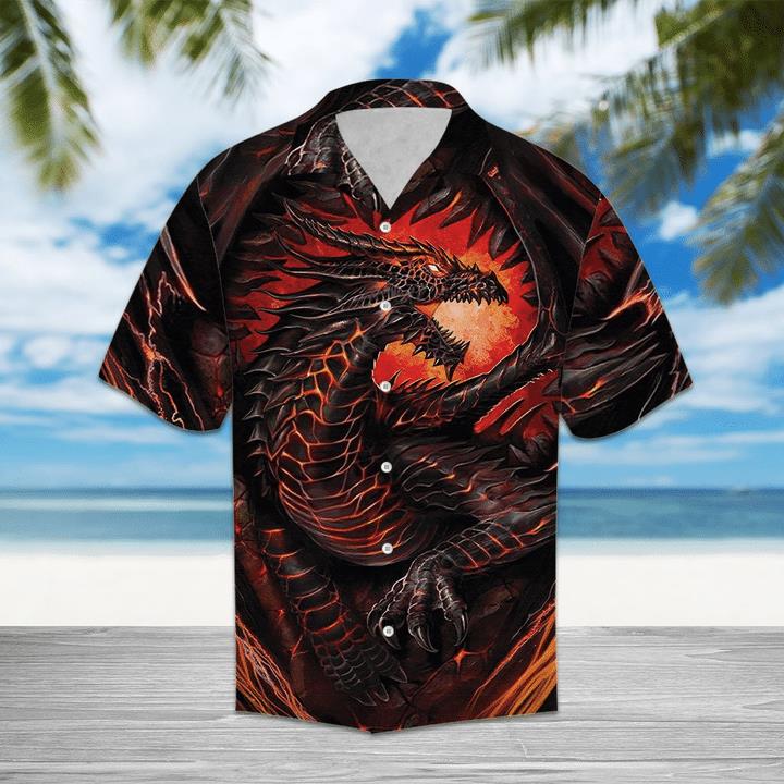 Mythical Dragon Hawaiian Shirt Pre12632