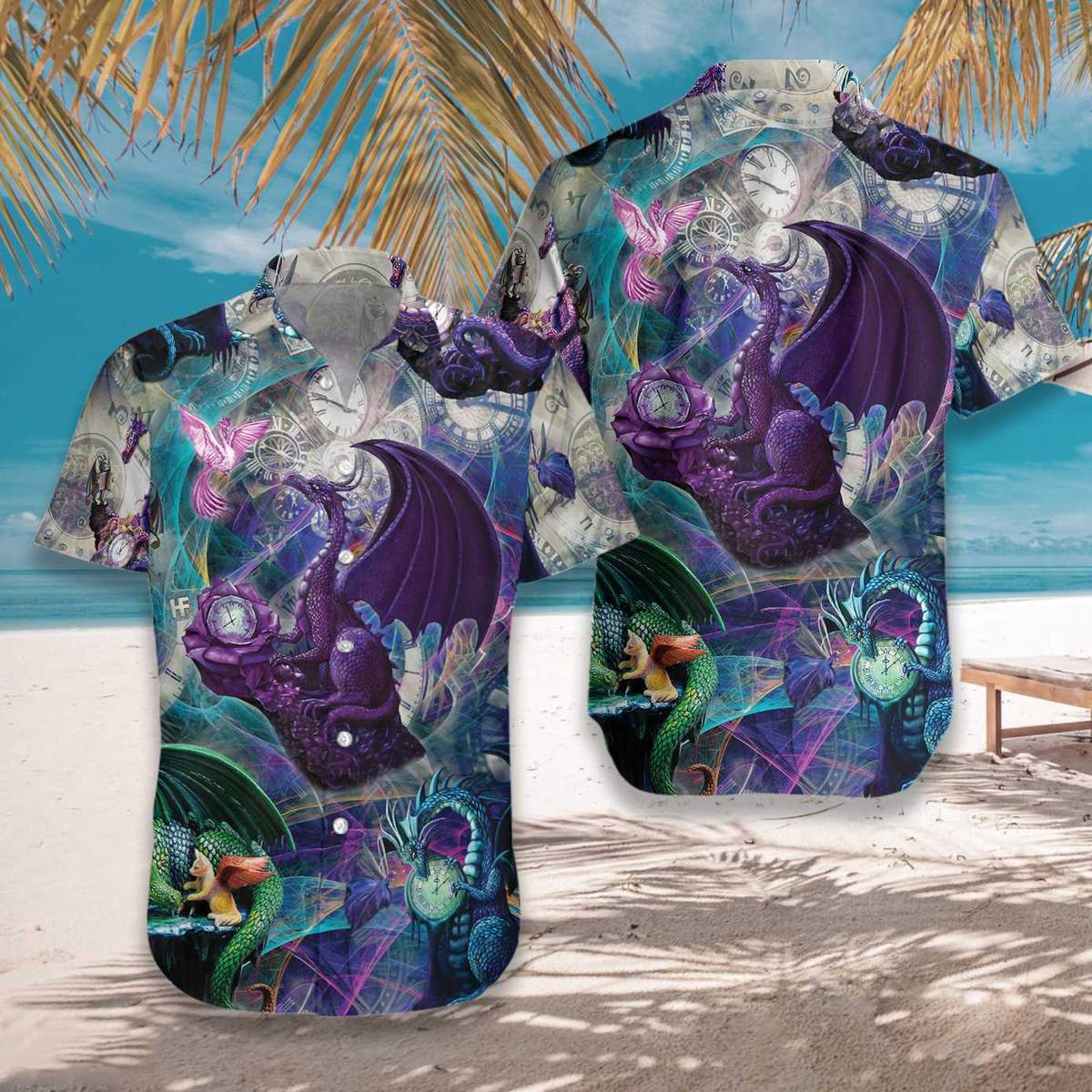 Mythology Dragon Hawaiian Shirt Pre12652