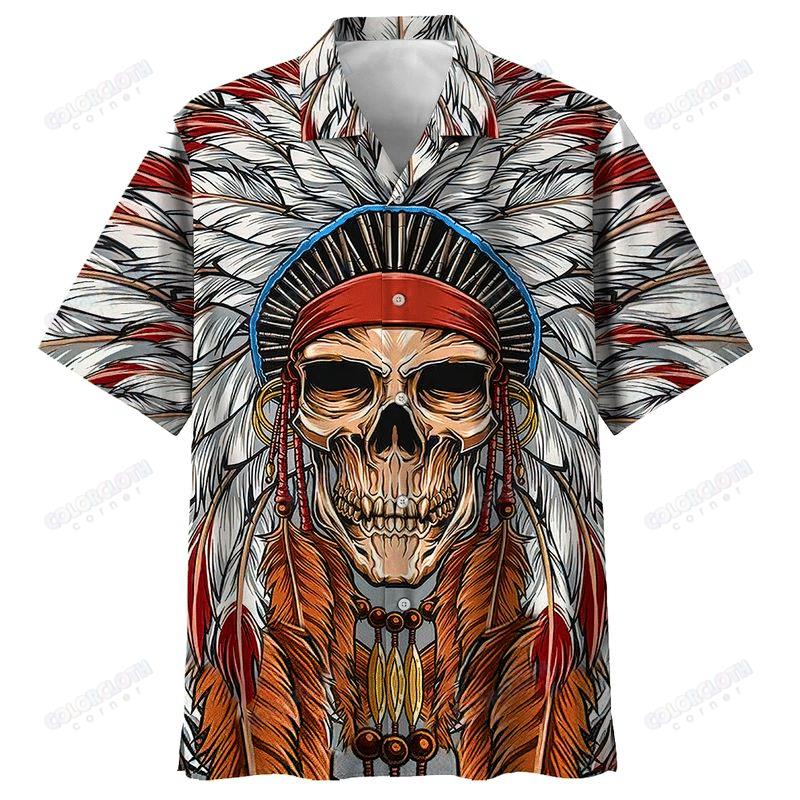 Native American Hawaiian Shirt Pre10814 Native American Hawaiian Shirt Pre10814