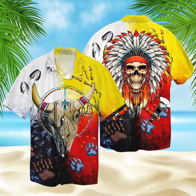 Native American Hawaiian Shirt Pre11120 Native American Hawaiian Shirt Pre11120